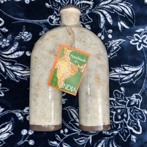 NWT! Handmade in India Vase